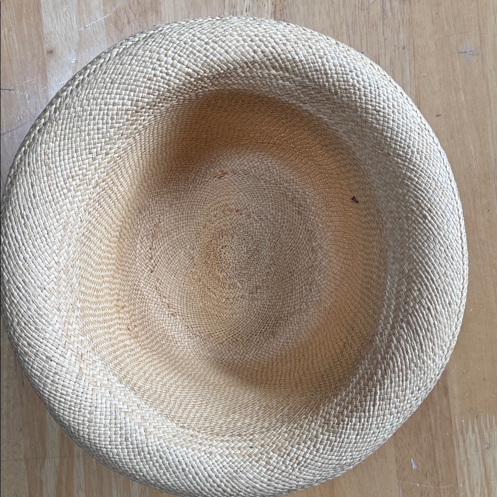 Vintage straw fedora hat for adults or children 60s? - Picture 5 of 5
